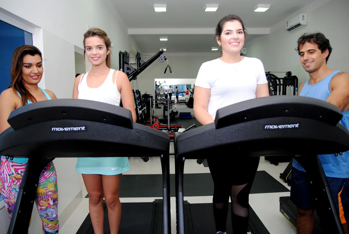 Espaço de treino da Rock Your Life Fitness